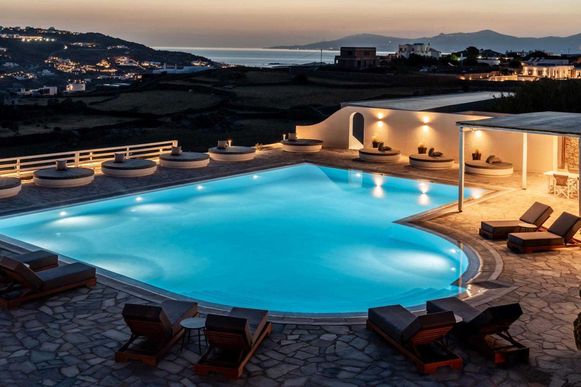 Philosophy Of Mykonos Boutique Hotel Mykonos Town Bagian luar foto